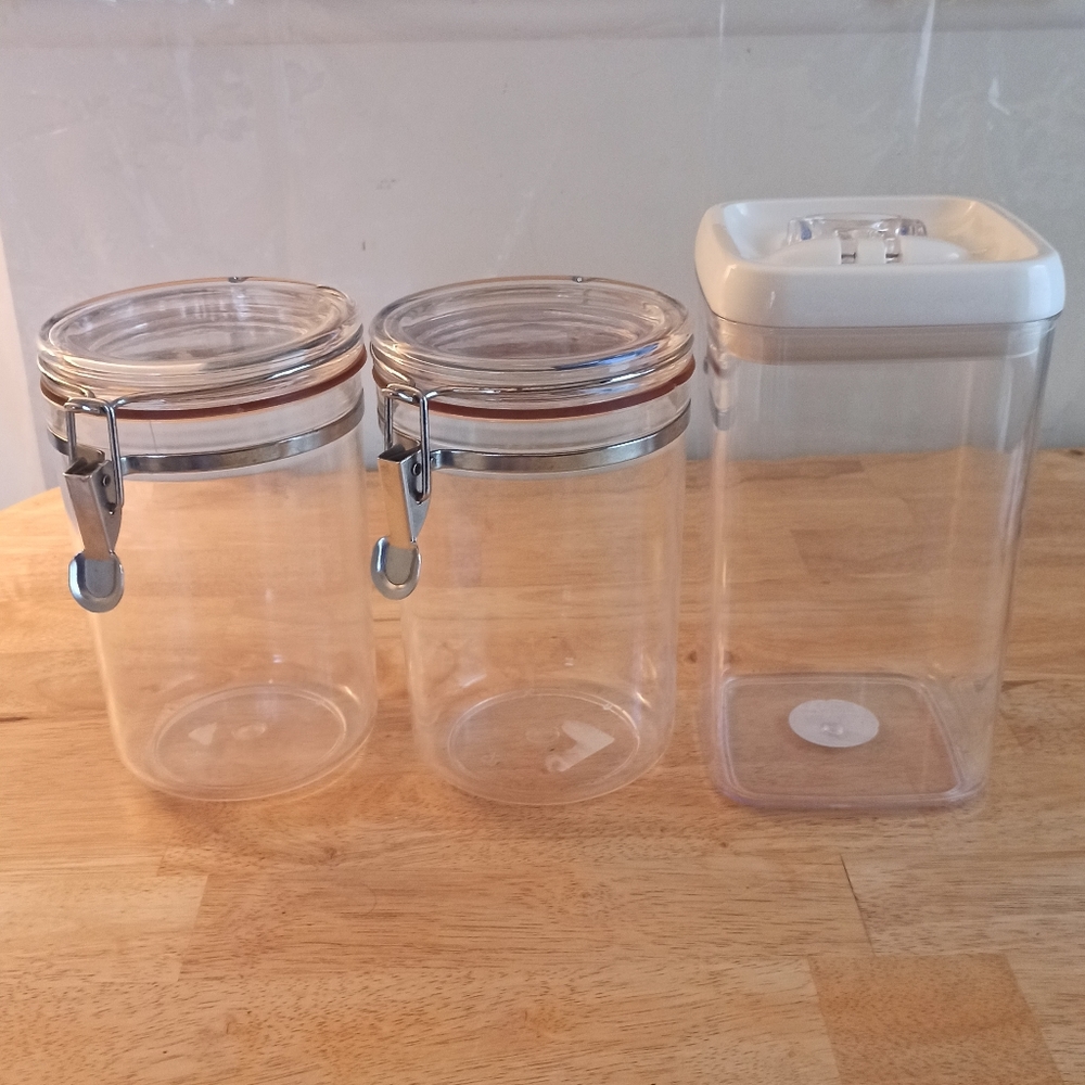 Food storage containers set of 3